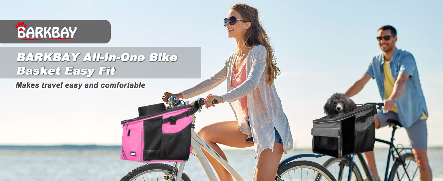 🚴♂️🐾 The Story Behind the BARKBAY All-In-One Pet Basket: Designed for Adventure, Built with Love 🐾🚴♀️